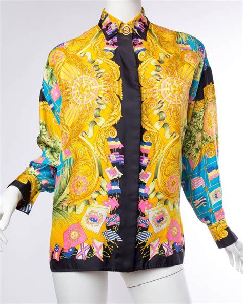 versace couture blouse